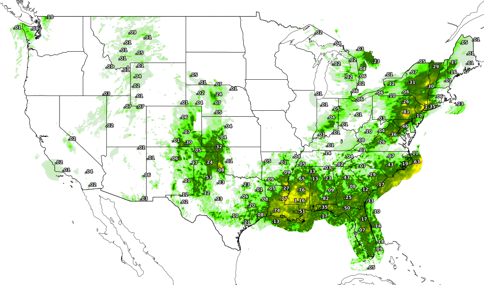 Total Rainfall Accumulation