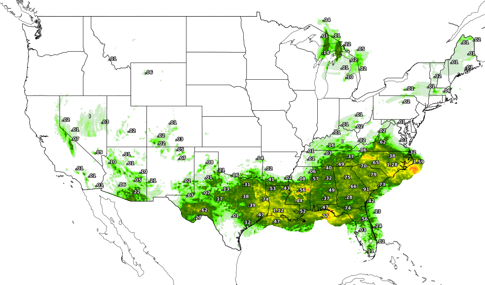 Total Rainfall Accumulation